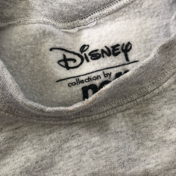 Neff x Disney Floral Mickey OG Crew Neck Grey Sweatshirt - Picture 5 of 7